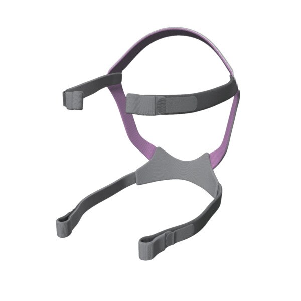 Pink and Gray ResMed Headgear